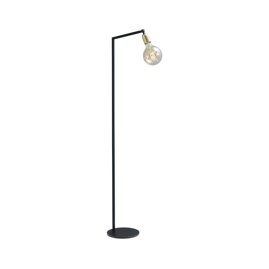 Vloerlamp Southport Tube 1lts black/black
