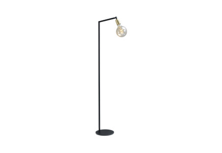 Vloerlamp Southport Tube 1lts black/black
